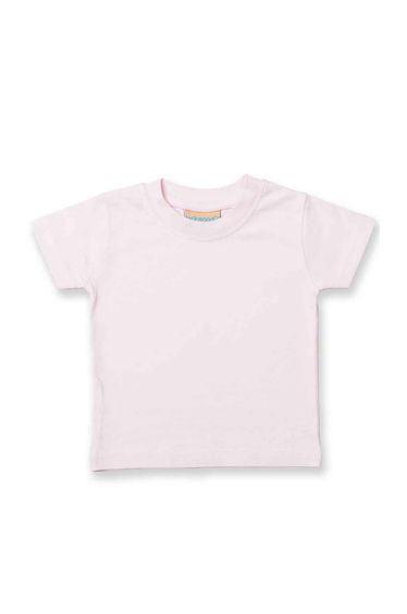 Larkwood Baby Plain T-Shirt - Pale Pink