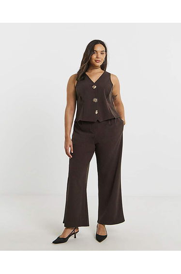 Scuba Crepe Tailored Trouser