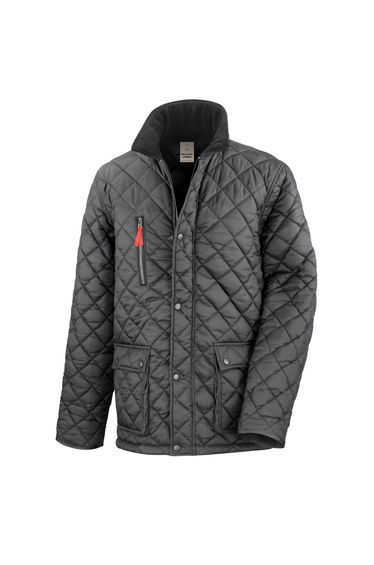 Result Mens Urban Cheltenham Gold Jacket - Black