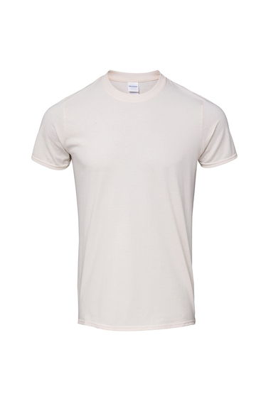 Gildan Mens SoftStyle Ringspun T-Shirt - Natural