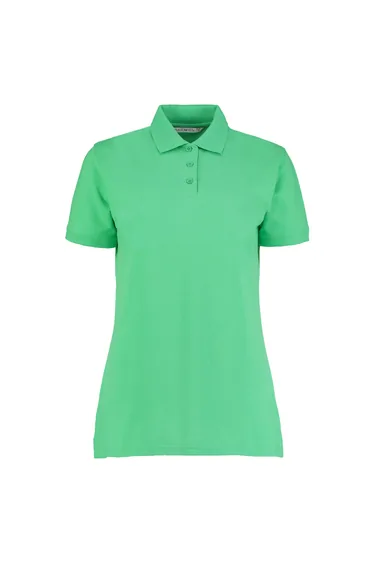 Kustom Kit Ladies Klassic Superwash Short Sleeve Polo Shirt - Apple Green