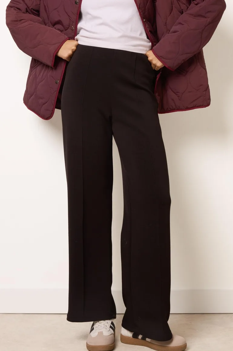 Pintuck Jersey Trousers