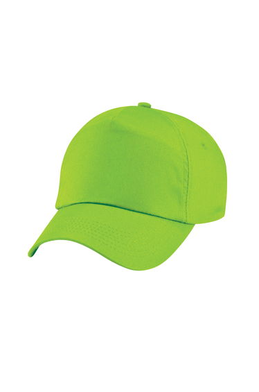 Beechfield Childrens/Kids Original 5 Panel Cap - Lime
