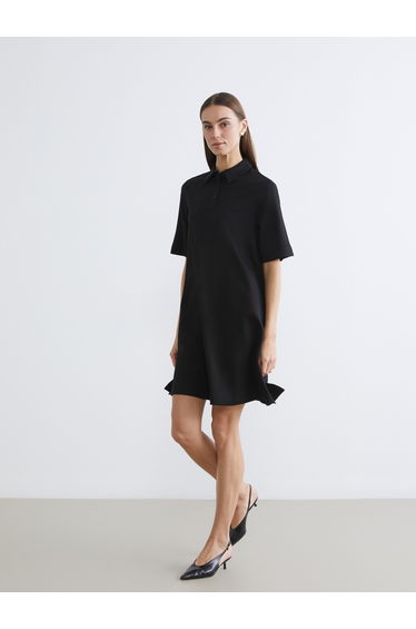 Collared Mini Dress