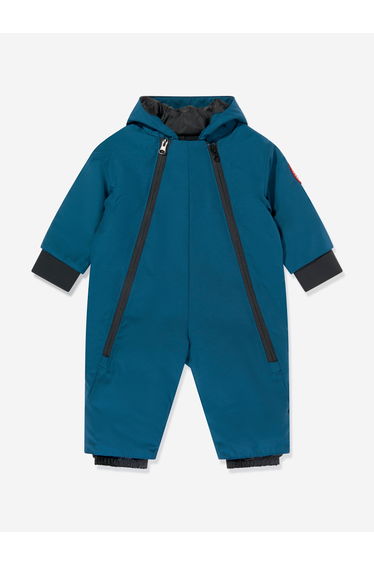 Canada Goose Baby Boys Down Padded Lamb Snowsuit in Navy