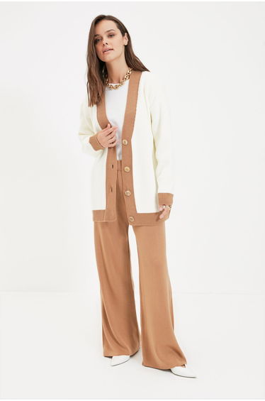 Two-Piece Set - Brown - Regular fit