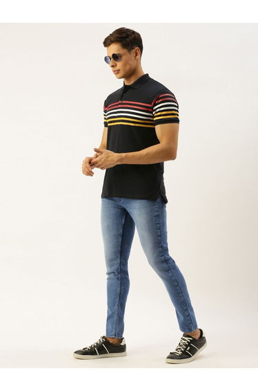 Men Slim Fit Solid Jeans
