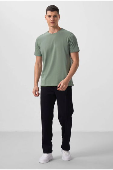 TOMMY Men's Cotton Elastane Crew Neck T-Shirt