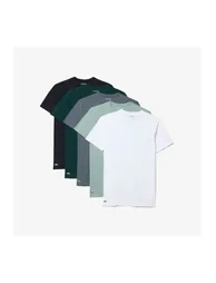 5-Pack Cotton Crew Neck T-Shirts Multi