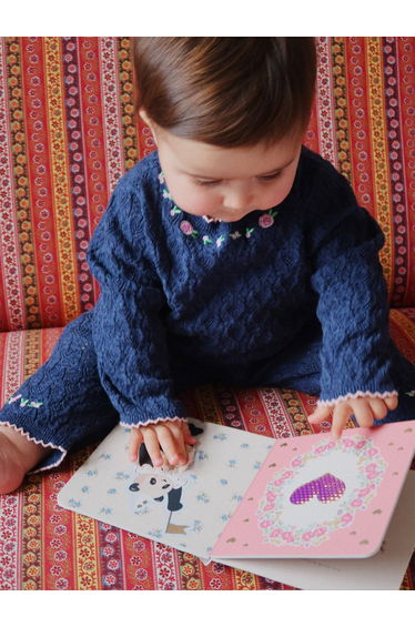 Touch and Feel Bear Book in Multicolour (15cm)