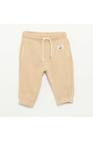 Solid Jogging Pants BEIGE