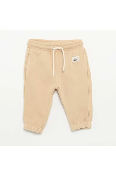 Solid Jogging Pants BEIGE