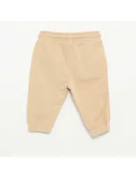 Solid Jogging Pants BEIGE - 3