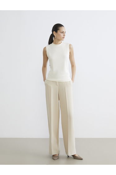Funnel Neck Ribbed Women's Body