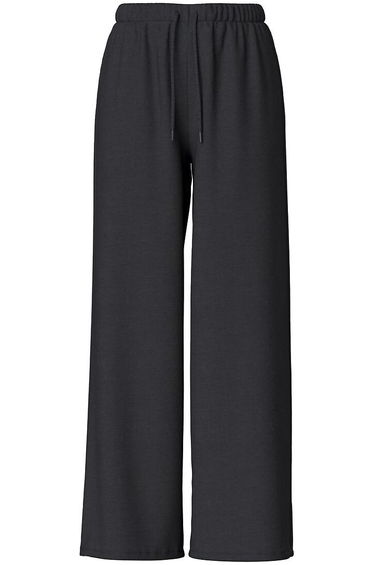 Wide Leg Trousers with Elasticated Waist