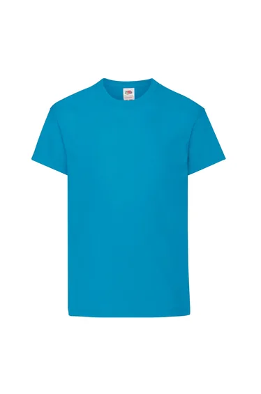 Fruit of the Loom Childrens/Kids Original T-Shirt - Azure
