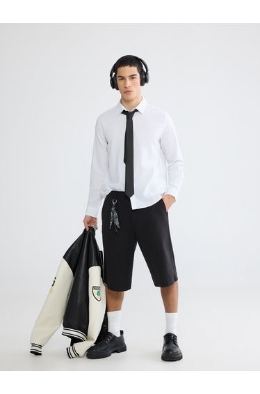 Men's Regular Fit Gabardine Shirt