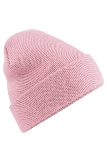 Beechfield Soft Feel Knitted Winter Hat - Peach