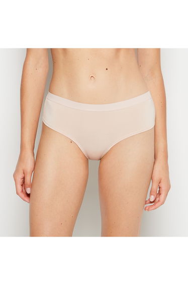 Hipster Panty With Vanishing Trim in Cameo Rose