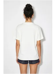 LUCCI Embroidered Cotton Crew Neck T-Shirt - 4