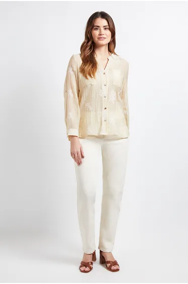 Embroidered Overhead Shirt