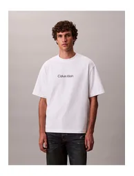 Relaxed Standard Logo Crewneck T-Shirt Bright White