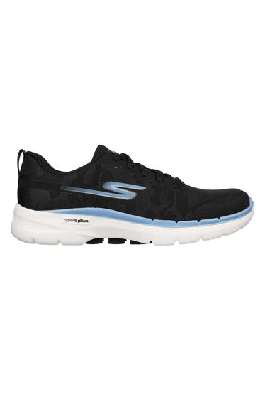 Skechers Womens/Ladies Go Walk 6 Mesh Trainers - Black/Blue