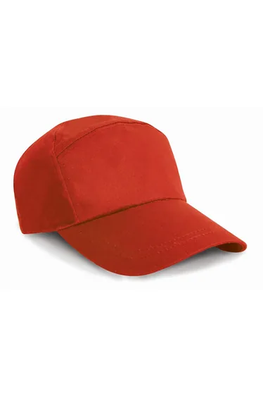 Result Unisex Plain Baseball Cap - Red
