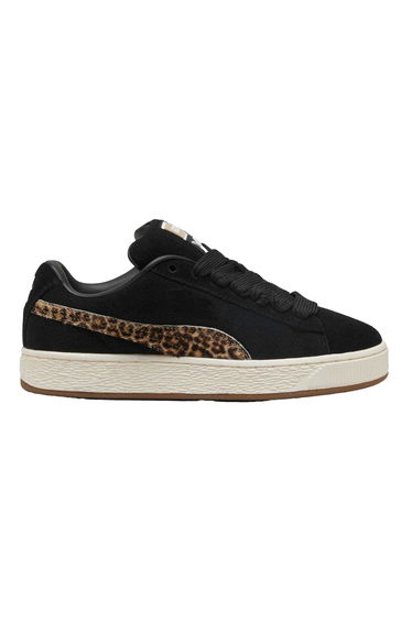 Puma Womens/Ladies XL Leo Leopard Print Suede Trainers - Black/Brown