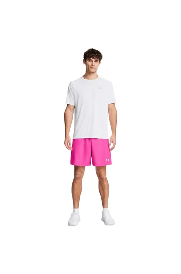 Under Armour Mens HalfBack Embossed Shorts - Pink