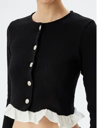 Crop Cardigan - 4