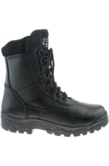 Grafters Mens Top Gun Thinsulate Lined Combat Boots - Black