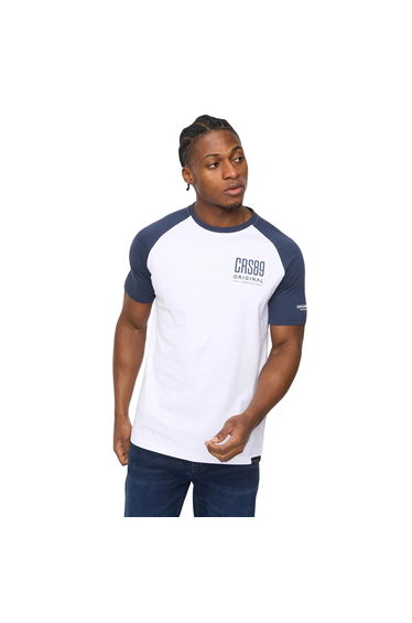 Crosshatch Mens Bretsby T-Shirt - Navy