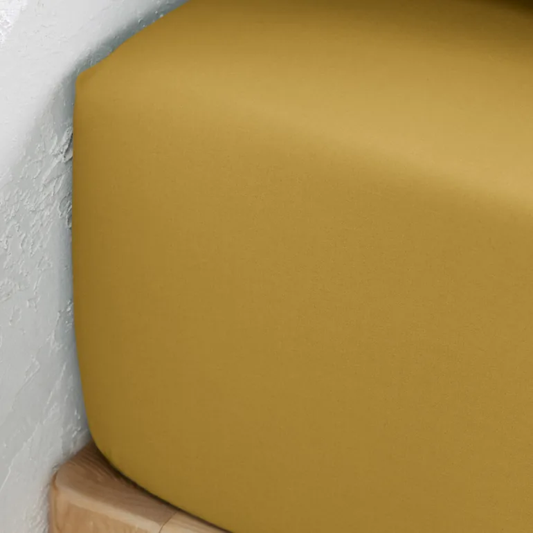 شرشف سرير قطن بحواف مطاطية إرتفاع 35سم  - 2