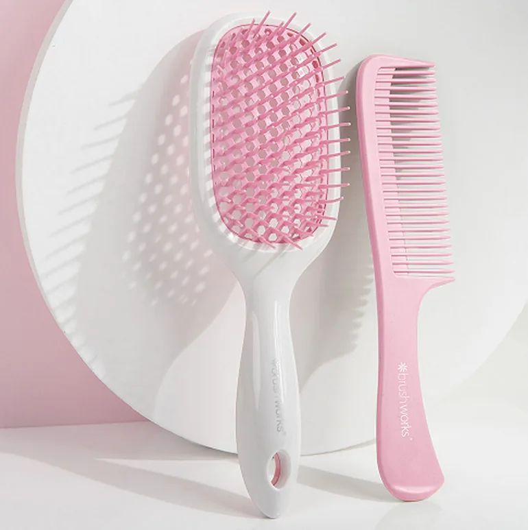 Brushworks Blowdry Brush and Comb - 1