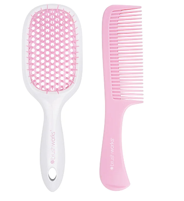 Brushworks Blowdry Brush and Comb - 2