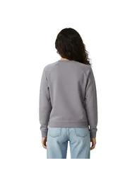 Jack Wills Womens/Ladies Hunston Graphic Crew Neck Sweatshirt - Grey Marl - 1