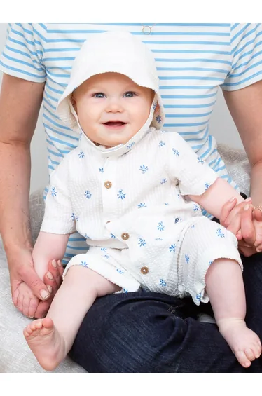 Pineapple Polka Sun Hat
