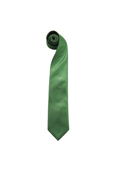 Premier Mens Fashion ”Colours” Work Clip On Tie (Pack of 2) - Emerald