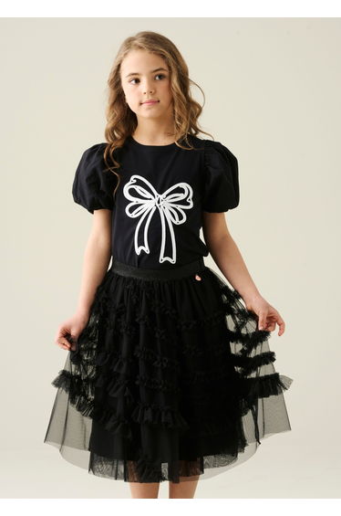 Sallie Mesh Skirt