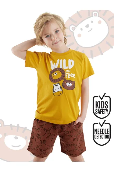 Wild Boy T-shirt Shorts Set