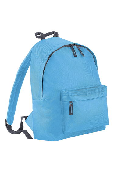 Bagbase Fashion Backpack / Rucksack (18 Litres) - Surf Blue/Graphite Grey