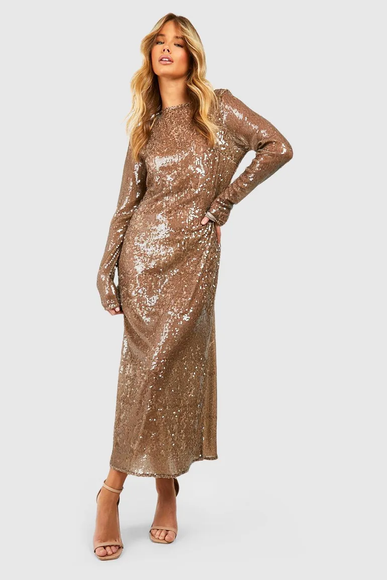 champagne midaxi dress Vesper satin midaxi dress in champagne