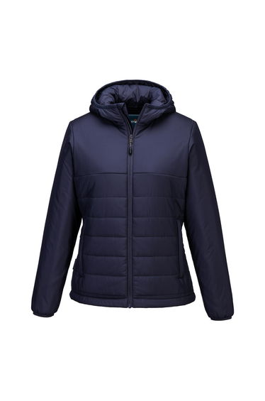 Portwest Womens/Ladies Professional Insulated Padded Jacket - Navy