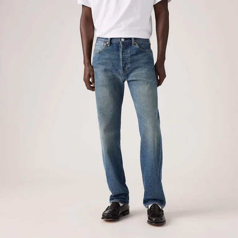 Straight Jeans, Mid Rise - 4