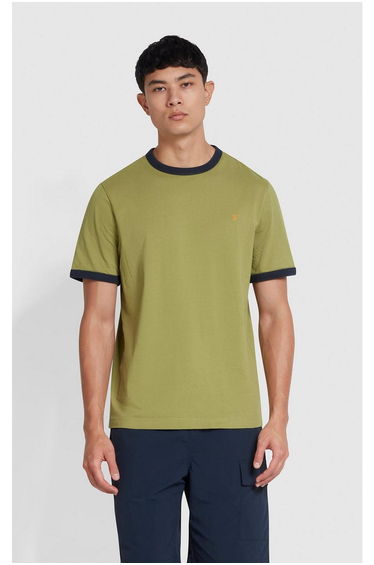 Groves Ringer T-shirt Green