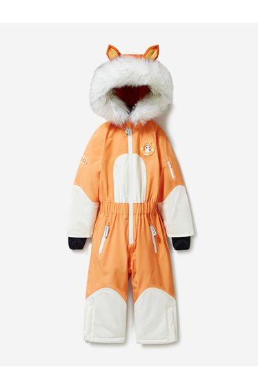 Kids Bingo Snowsuit in Orange