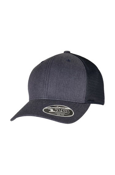 Flexfit Unisex Adult Trucker Cap - Heather/Navy