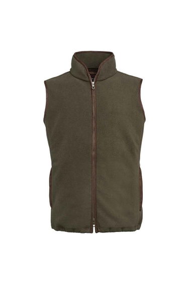 Brook Taverner Unisex Adult Cincinatti Fleece Gilet - Olive Green