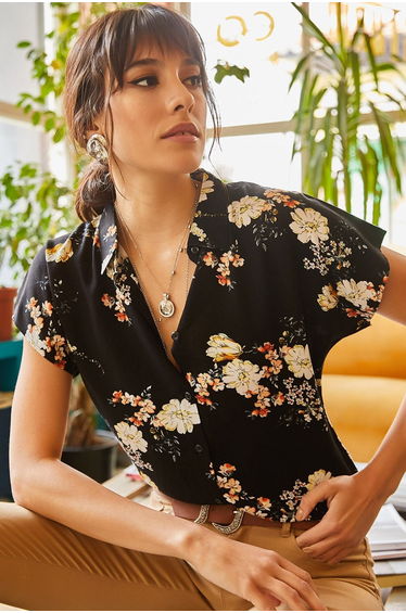 Shirt - Black - Regular fit